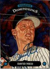 David Nied #DK-28 Baseball Cards 1993 Panini Donruss Diamond Kings Prices