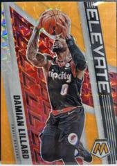 Donovan Mitchell [Orange Fluorescent] #24 Basketball Cards 2022 Panini Mosaic Elevate Prices