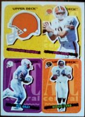 AFC central checklist stick ums #77 of  90 Football Cards 1995 Upper Deck Prices