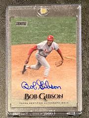 Bob Gibson Baseball Cards 2019 Stadium Club Autographs Prices