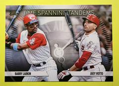 Joey Votto, Barry Larkin #TS-11 Baseball Cards 2023 Topps Update Time Spanning Tandems Prices