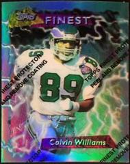 Calvin Williams [Refractor] #6 Football Cards 1995 Topps Finest Prices