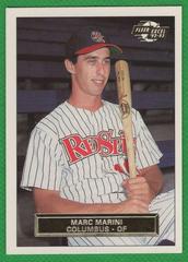 Marc Marini #160 Baseball Cards 1992 Fleer Excel Prices