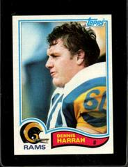 Dennis Harrah #378 Football Cards 1982 Topps Prices