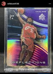 LeBron James [Reflections Amethyst] #10 Basketball Cards 2003 Upper Deck Triple Dimensions Reflections Prices