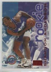 Shandon Anderson #202 Basketball Cards 1996 Skybox Premium Prices