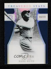 Babe Ruth #TS-42 Baseball Cards 2022 Panini National Treasures Stats Prices