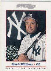 Bernie Williams Baseball Cards 2001 Studio Prices
