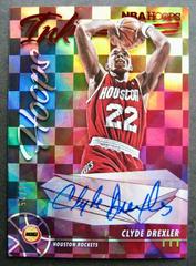 Clyde Drexler [Red] Basketball Cards 2021 Panini Hoops Ink Prices