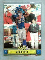 Andre Reed #111 Football Cards 2000 Bowman Reserve Prices