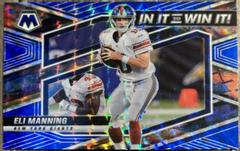 Eli Manning [Blue] #SB-1 Football Cards 2022 Panini Mosaic In It to Win It Prices