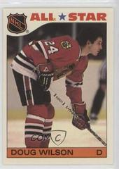 Doug Wilson Hockey Cards 1985 Topps Stickers Prices