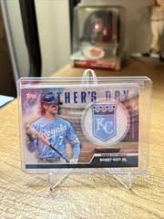 Bobby Witt Jr. [Blue] #FD-BW Baseball Cards 2023 Topps Father’s Day Commemorative Team Patch Prices