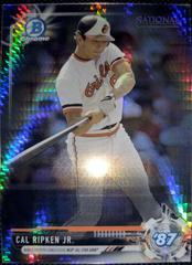 Cal Ripken Jr. [Gold Refractor] Baseball Cards 2017 Bowman Chrome National Convention Prices