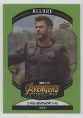 Chris Hemsworth as Thor [Green Quartz] #75 Marvel 2022 Allure Prices