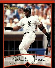 Frank Thomas #120 Baseball Cards 2001 Bowman Prices