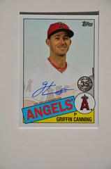 Griffin Canning Baseball Cards 2020 Topps 1985 35th Anniversary Autographs Prices