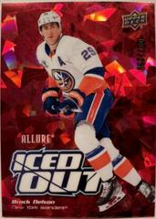Brock Nelson [Red] #IO-22 Hockey Cards 2022 Upper Deck Allure Iced Out Prices