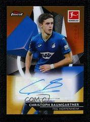Christoph Baumgartner [Gold Refractor] Soccer Cards 2020 Topps Finest Bundesliga Autographs Prices