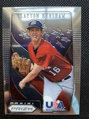 Clayton Kershaw #USA6 Baseball Cards 2012 Panini Prizm USA Baseball Prices