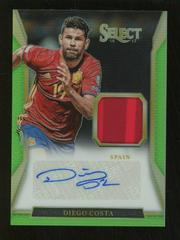 Diego Costa [Green] Soccer Cards 2016 Panini Select Signatures Prices