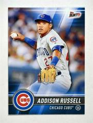 Addison Russell #43 Baseball Cards 2017 Topps Bunt Prices