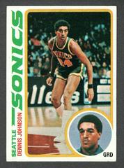 Dennis Johnson Basketball Cards 1978 Topps Prices