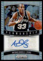 Antonio Daniels [Silver Prizm] #PM-ADN Basketball Cards 2019 Panini Prizm Penmanship Prices