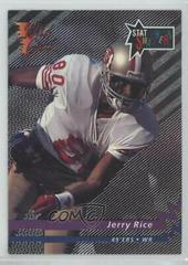 Jerry Rice Football Cards 1993 Wild Card Stat Smashers Prices