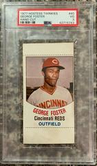 George Foster #40 Baseball Cards 1977 Hostess Twinkies Hand Cut Prices