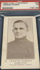 Vernon Forbes Hockey Cards 1923 V145-1 Paterson Prices