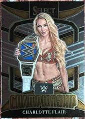 Charlotte Flair Wrestling Cards 2022 Panini Select WWE Championship Prices