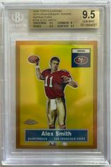 Alex Smith [50th Anniversary Rookie Refractor] #194 Football Cards 2005 Topps Chrome Prices