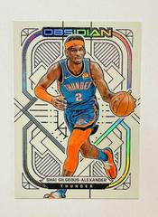 Shai Gilgeous Alexander [Contra] #53 Basketball Cards 2020 Panini Obsidian Prices