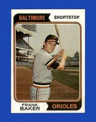 Frank Baker Baseball Cards 1974 Topps Prices