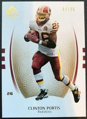 Clinton Portis [Gold] #25 Football Cards 2007 SP Authentic Prices