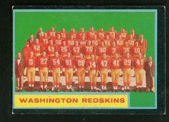Redskins Team #175 Football Cards 1962 Topps Prices