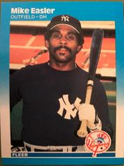 Mike Easler #97 Baseball Cards 1987 Fleer Prices
