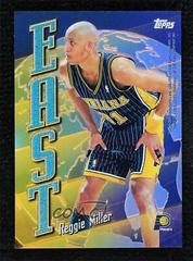 Reggie Miller, Jim Jackson [Refractor] Basketball Cards 1998 Topps East West Prices