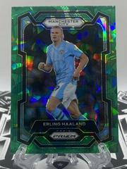 Erling Haaland [Green Ice] #3 Soccer Cards 2023 Panini Prizm Premier League Prices
