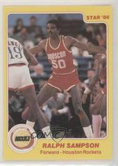 Ralph Sampson #24 Basketball Cards 1985 Star Prices