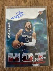 Jalen Brunson [Red] #HS-JBR Basketball Cards 2022 Panini Hoops Hot Signatures Prices