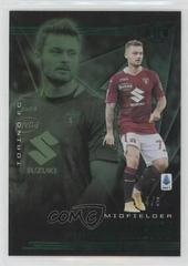 Karol Linetty [Trophy Collection Green] Soccer Cards 2020 Panini Chronicles Illusions Serie A Prices