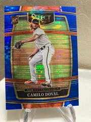 Camilo Doval [Blue Pulsar Prizm] Baseball Cards 2022 Panini Select Prices