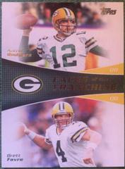 Aaron Rodgers, Brett Favre [Relics] #FFRRF Football Cards 2011 Topps Faces of the Franchise Prices