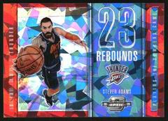 Steven Adams [Red Cracked Ice] Basketball Cards 2018 Panini Contenders Optic Playing the Numbers Game Prices