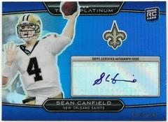 Sean Canfield [Autograph] #21 Football Cards 2010 Topps Platinum Prices