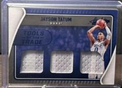 Jayson Tatum [Blue] Basketball Cards 2022 Panini Chronicles Draft Picks Absolute Tools of the Trade Prices