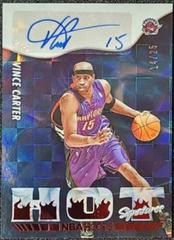 Vince Carter [Red] #HS-VC Basketball Cards 2022 Panini Hoops Hot Signatures Prices