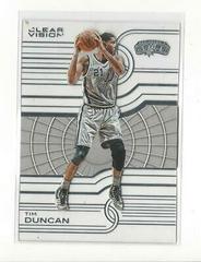 Tim Duncan Basketball Cards 2015 Panini Clear Vision Prices